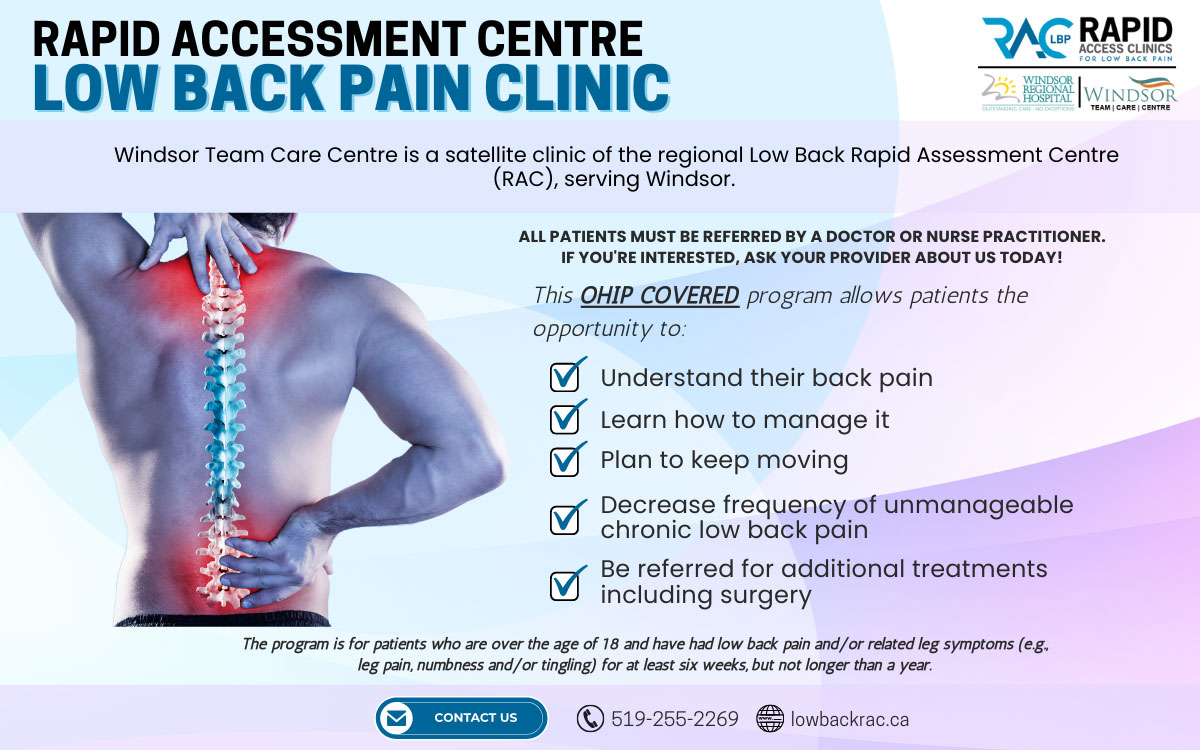 Rapid Accessment Centre Clinic